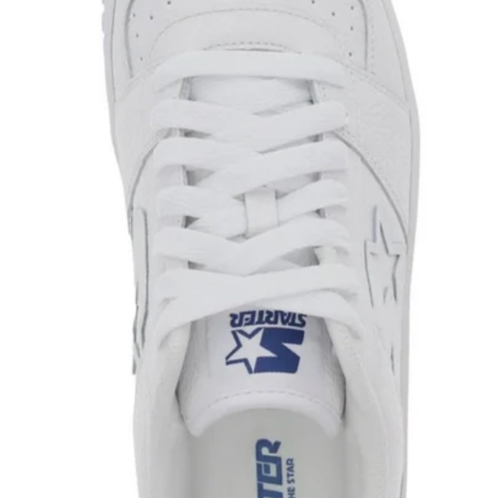 White Men's Sneakers nwt new leather men 11.5 starters
